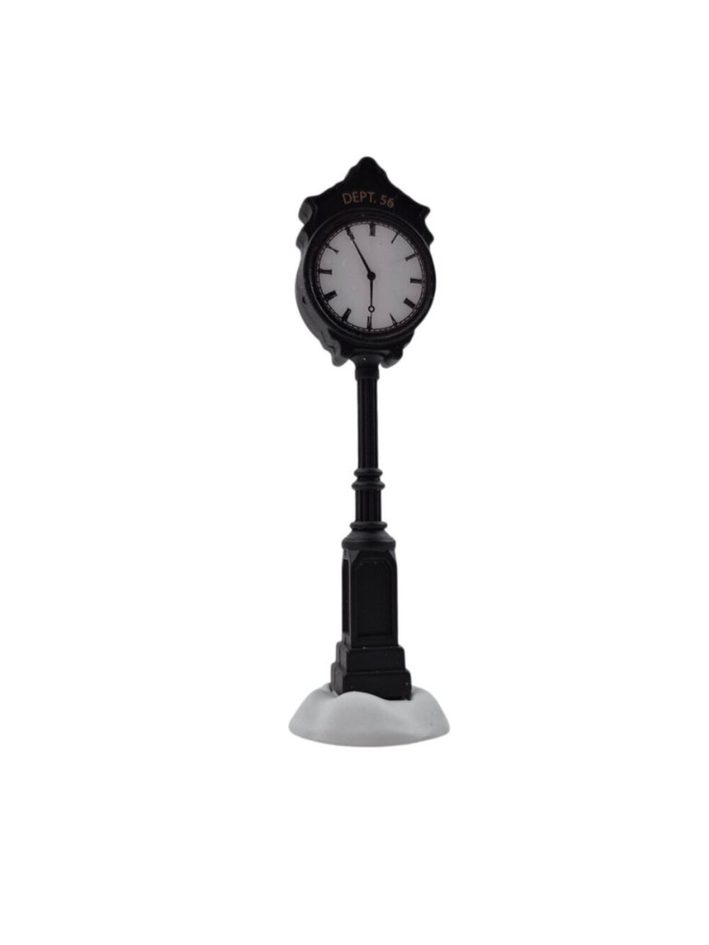 Department 56 Town Clock Village Accessory 4054645 Metal Resin Retired Boxed - Picture 5 of 10